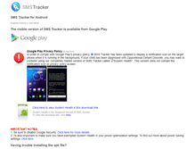 Tablet Screenshot of hiddensmstracker.com
